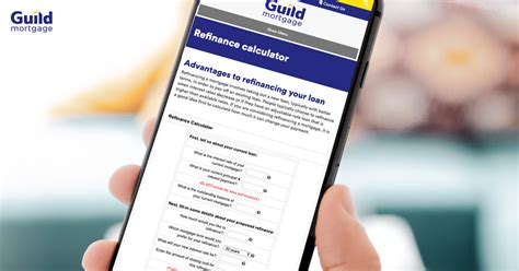 Use Our Mortgage Refinance Calculator | Guild Mortgage