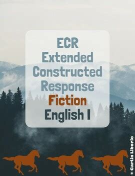 Ecr Fiction English I Extended Constructed Response Samples Staar