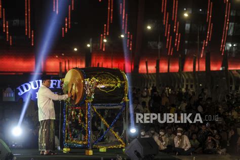 Anies Baswedan Buka Festival Tabuh Bedug Di Jis Republika Online