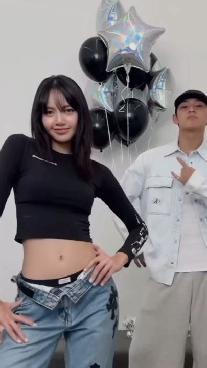 Lisa And Mingyu Rockstar Challenge Together Lisa Blackpink Rockstar