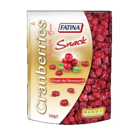 Fatina Fruit Snack Cranberries Disidratati 150 G Compra Online