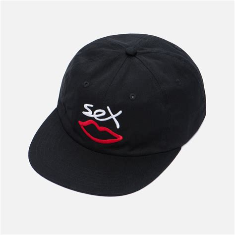 Кепка Sex Skateboards Sex Logo 6 Panels Sxskt 6pnls Blk