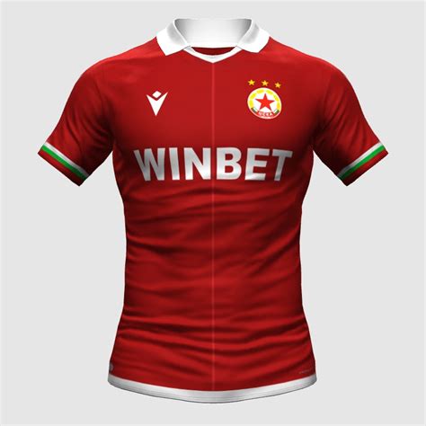 CSKA Sofia Home Kit 2022 23 FIFA 23 Kit Creator Showcase