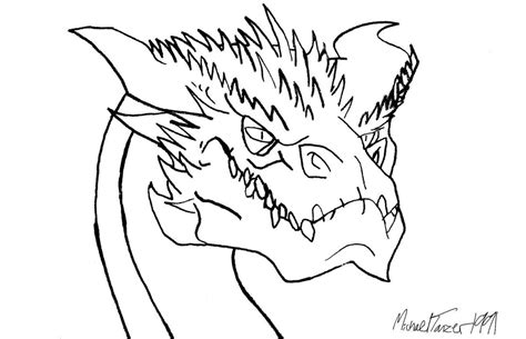 Smaug Dragon Coloring Pages Coloring Pages