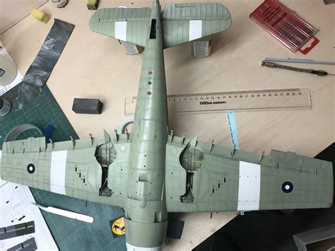 Airfix Grumman F F Hellcat Finished Work In Progress