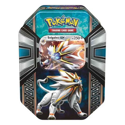 Jogo De Cartas Pokémon Sol E Lua Lata Lendas De Alola Copag Deck De