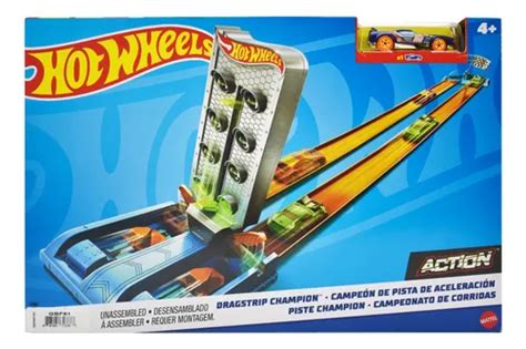 Hot Wheels Campeon De Pista De Aceleracion Mattel Env O Gratis
