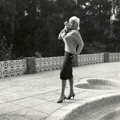 Jayne Mansfield At Home Graceland Mansion Elvis Presley Graceland