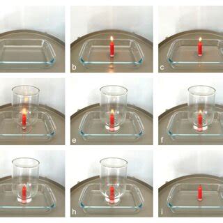 Procedure Of One Time Candle Burning Experiment A Place The Sealed