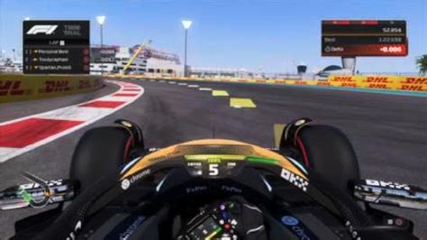 F Abu Dhabi Hotlap Setup Youtube