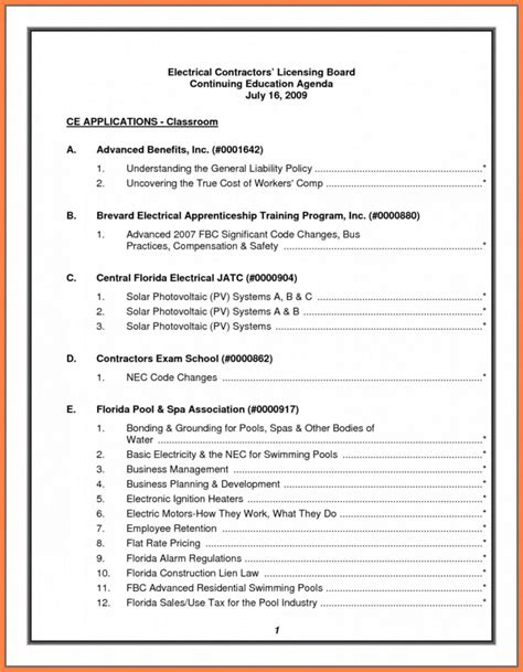 Editable Free Nonprofit Board Meeting Agenda Template Nownonprofit