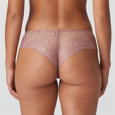 Busenfreundin Dessous Marie Jo Luxusstring Jane Bois De Rose