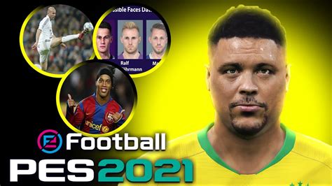 PES 2021 160 NOVAS FACES NOVAS LENDAS E MUITO MAIS NOVIDADES DLC