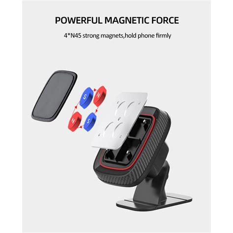 Suport Telefon Auto Universal Magnetic Rotire Grade Prindere Pe