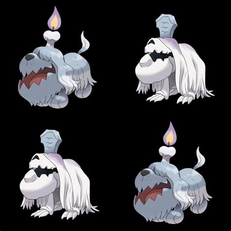 Greavard Houndstone Ghost Dogs Pokémon Dog pokemon Ghost dog Pokemon