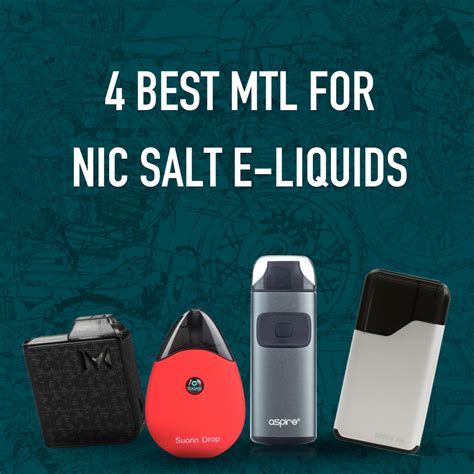 Top 4 Best Mtl Devices For Nic Salt E Liquids Cafe Racer Craft E Liquid