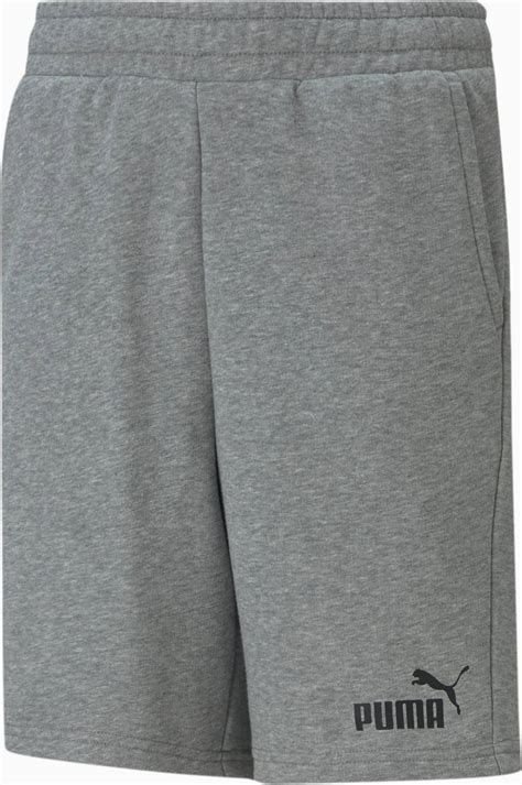 Puma Youth Essentials Sweat Shorts Medium Gray Heather • Pris