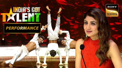 Indias Got Talent S The Art Group Energetic Act Shilpa