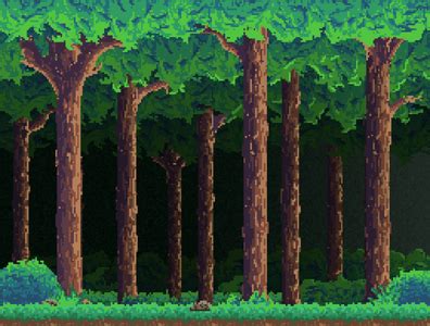 Wood Pixel Art