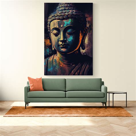 Buddha Abstract 1 Wall Art
