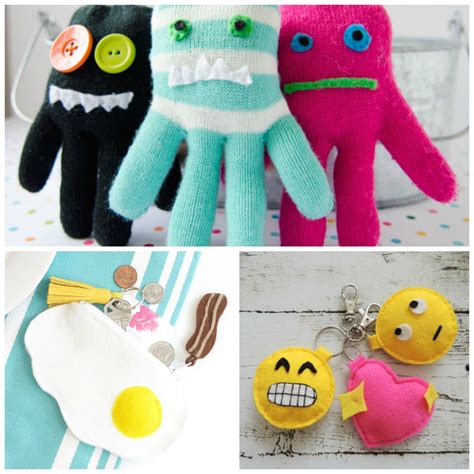 15 Fun and Easy Sewing Projects for Kids - Dabbles & Babbles | Hand sewing projects, Sewing ...