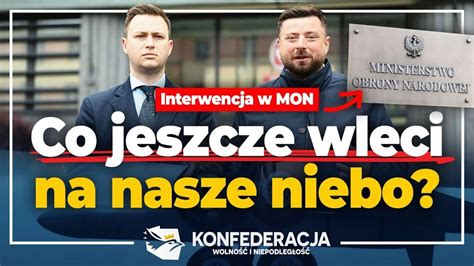 Interwencja Konfederacji Ws Naruszenia Polskiej Przestrzeni