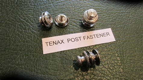 Tenax Pull Fastener Std Durable Snap Non Rust Finish Leather Convert