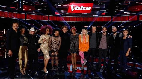 'The Voice' Reveals Top 12 in First-Ever Live Voting Show ...