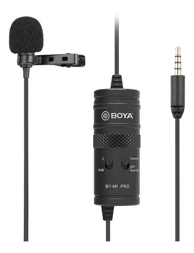 Micrófono Boya By M1 Pro con solapa para teléfonos inteligentes