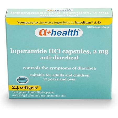 Amazon Welmate Anti Diarrheal Softgels Loperamide Hcl Mg