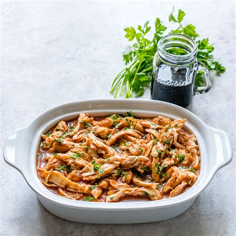 Eat Clean With This 3 Ingredient Crock Pot Pulled Chicken Clean Food Crush