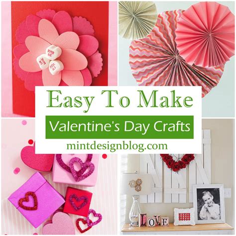 15 Easy To Make Valentine's Day Crafts For Your Loved One - Mint Design Blog