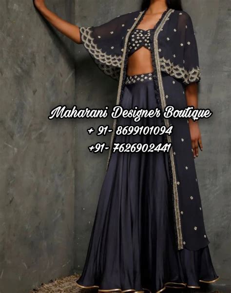 Embroidery Lehenga Design Maharani Designer Boutique