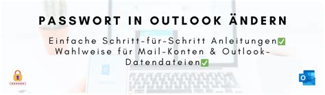 ᐅ Outlook Passwort ändern so funktioniert es