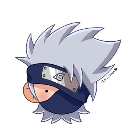 Chibi Kakashi Sticker Etsy