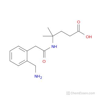 Aminomethyl Phenyl Acetamido Methylpentanoic Acid Formula