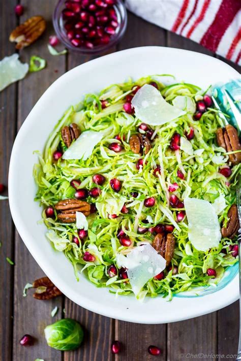 Shaved Brussel Sprout Salad Recipe