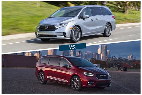 Compared 2022 Chrysler Pacifica Vs 2022 Honda Odyssey Capital One