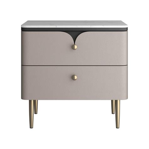 Light Luxury Bedside Table 3d Model For Vray
