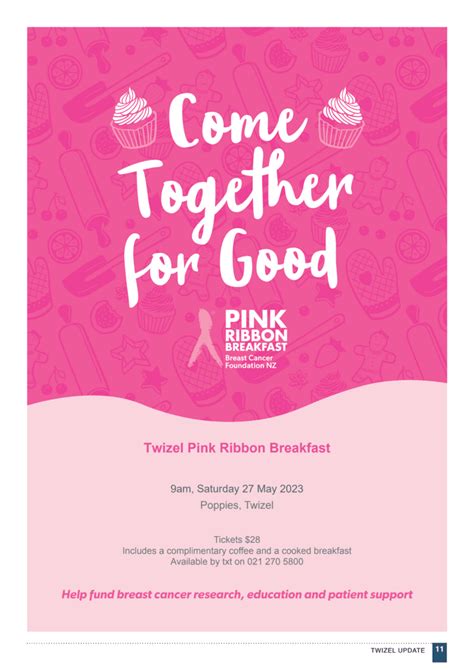 Twizel Pink Ribbon Breakfast South Canterbury District Website