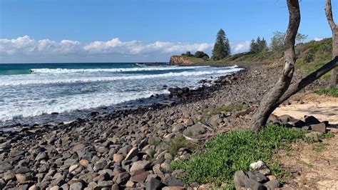 Backyard Tourist Boulder Beach Lennox Head In Northern Nsw Gold