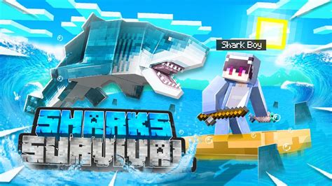 Sharks Survival By Kubo Studios Minecraft Marketplace Map Minecraft