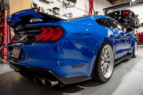 Ford Shelby Mustang Gt500 Blue Signature Sv602 Wheel Front