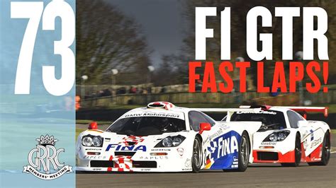 12 Mclaren F1 Gtrs Together On Track At Goodwood Youtube