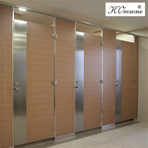 Modern Public Waterproof Hpl Compact Laminate Toilet Cubicle Partition