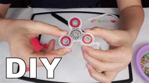 How To Make Fidget Spinners At Home Diy Hand Spinner Toys Make