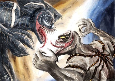 Anti Venom Vs Venom Wallpaper