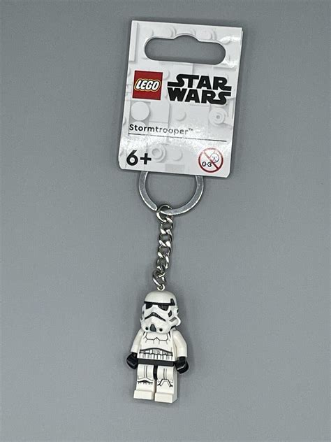 Lego Star Wars Storm Trooper Minifigure Keyring Keychain 853946