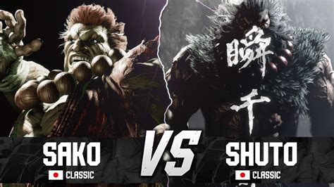 SF6 Sako Akuma Vs Shuto Akuma Street Fighter 6 YouTube