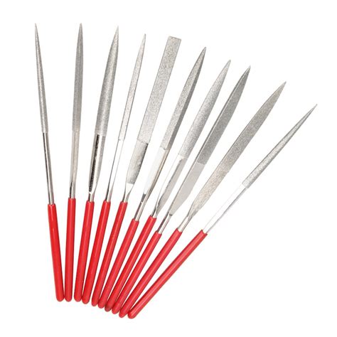 Pcs Mini Metal Rasp Diamond Needle Files Set Wood Carving Tools For